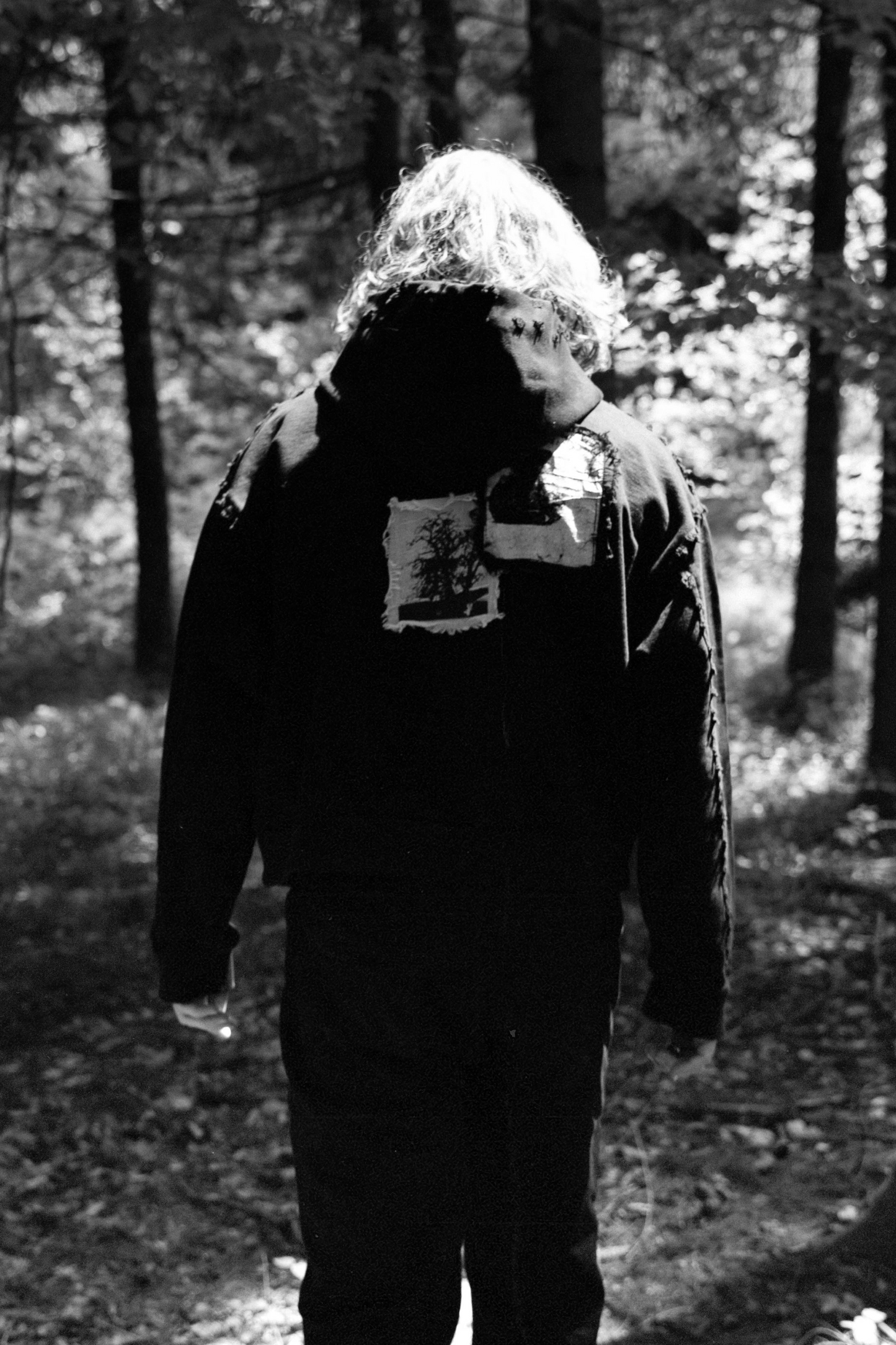 patch hoodie back